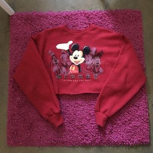 Cropped sweater